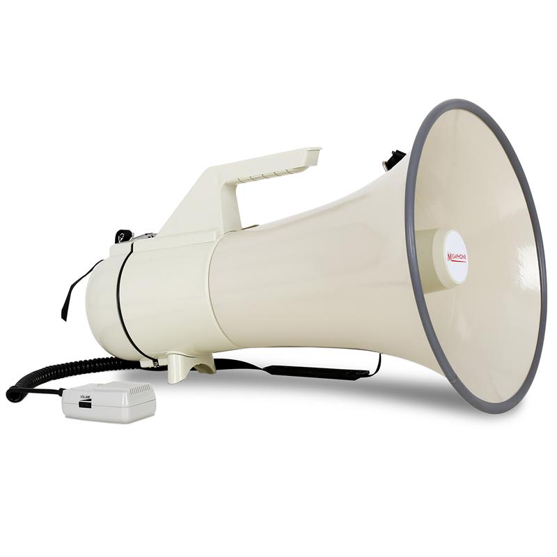 Profesionálny megafón Auna,160 W,mikrofón, 2400 m – Obrázok 4