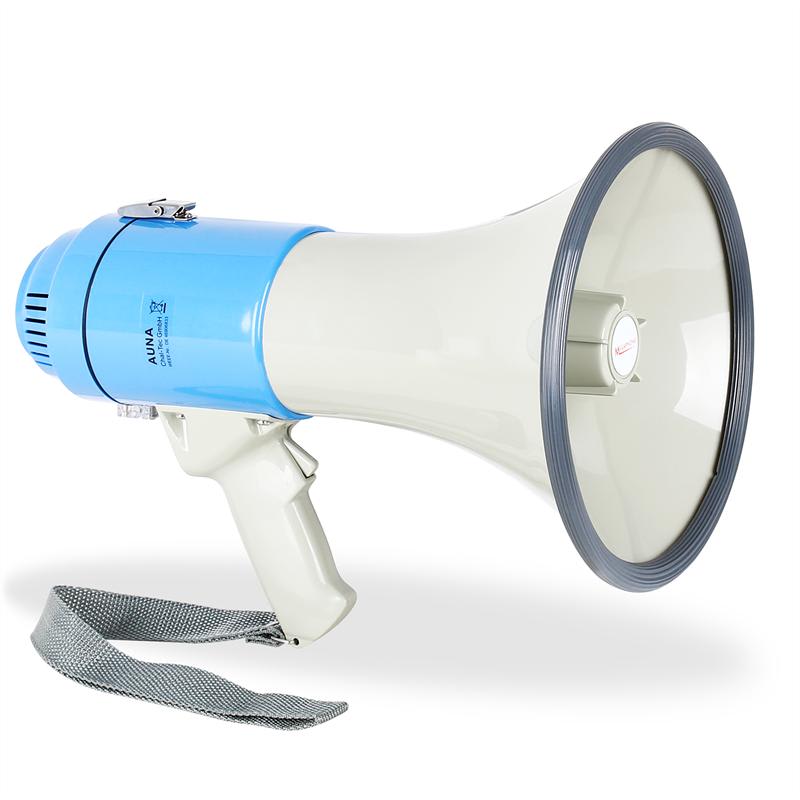 Megafón Auna, 60 W, 1000 m, siréna – Obrázok 2