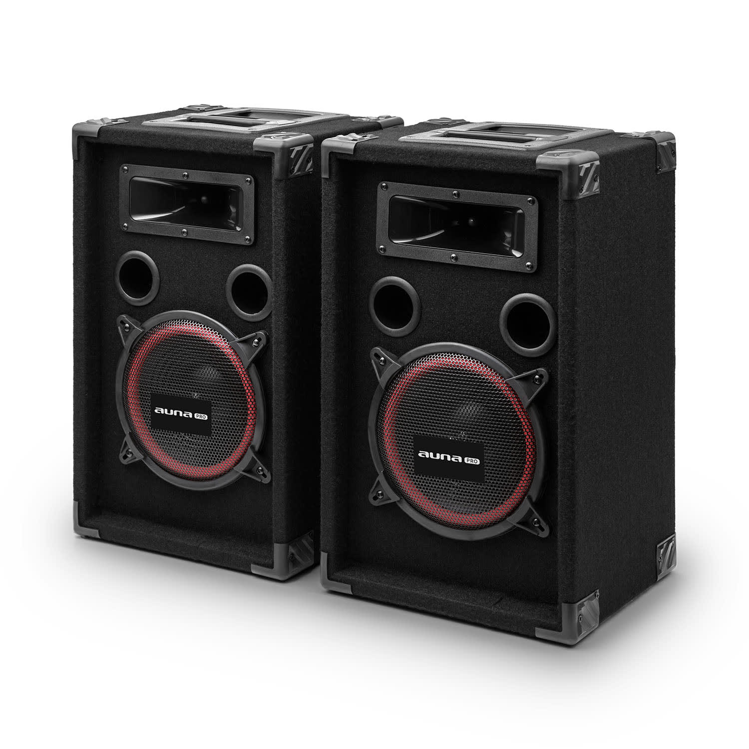 Auna Pro JO3508, Pár pasívnych reproduktorov, 20 cm, 1000 W – Obrázok 5