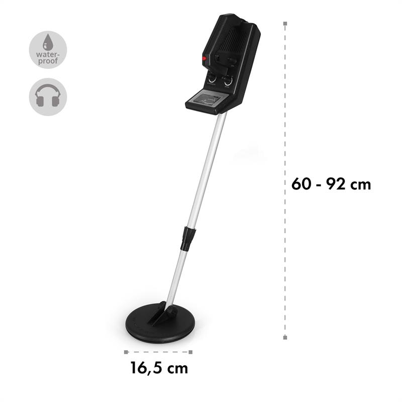 DURAMAXX MD-350, detektor kovov, 16,5 cm vodotesná sonda do 1,5 m – Obrázok 4