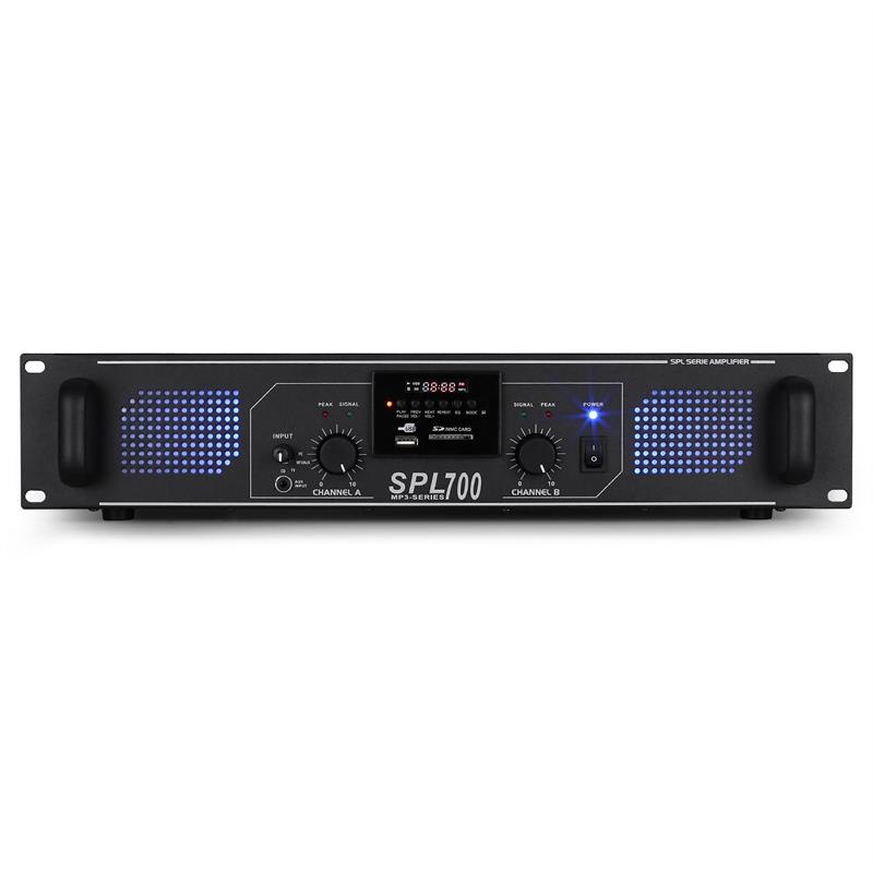 PA- HiFi zosilňovač Skytec SPL-700 W USB-SD-MP3