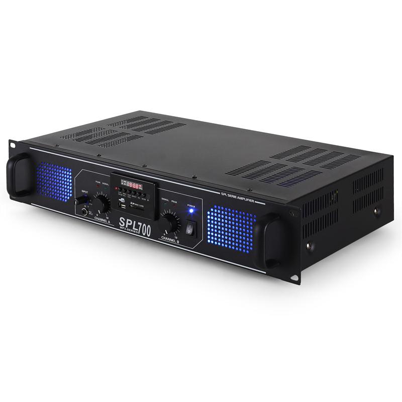 PA- HiFi zosilňovač Skytec SPL-700 W USB-SD-MP3 – Obrázok 5