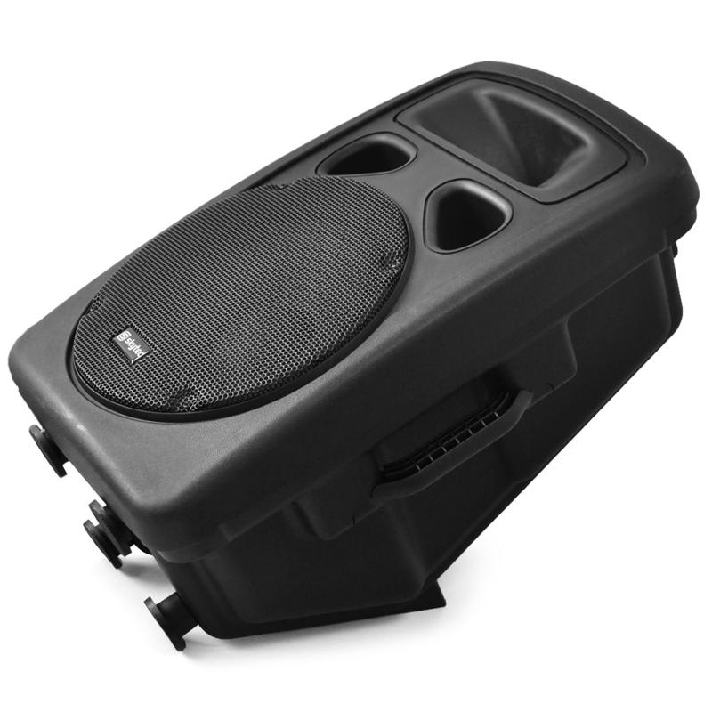 Skytec aktívny PA reproduktor, 25 cm, 500 W, ABS – Obrázok 3
