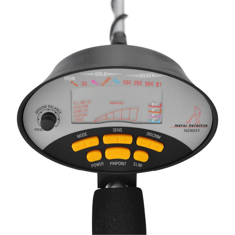 DURAMAXX MD-063, detektor kovov s cievkou 21,5 cm, hĺbka 4 m – Obrázok 2