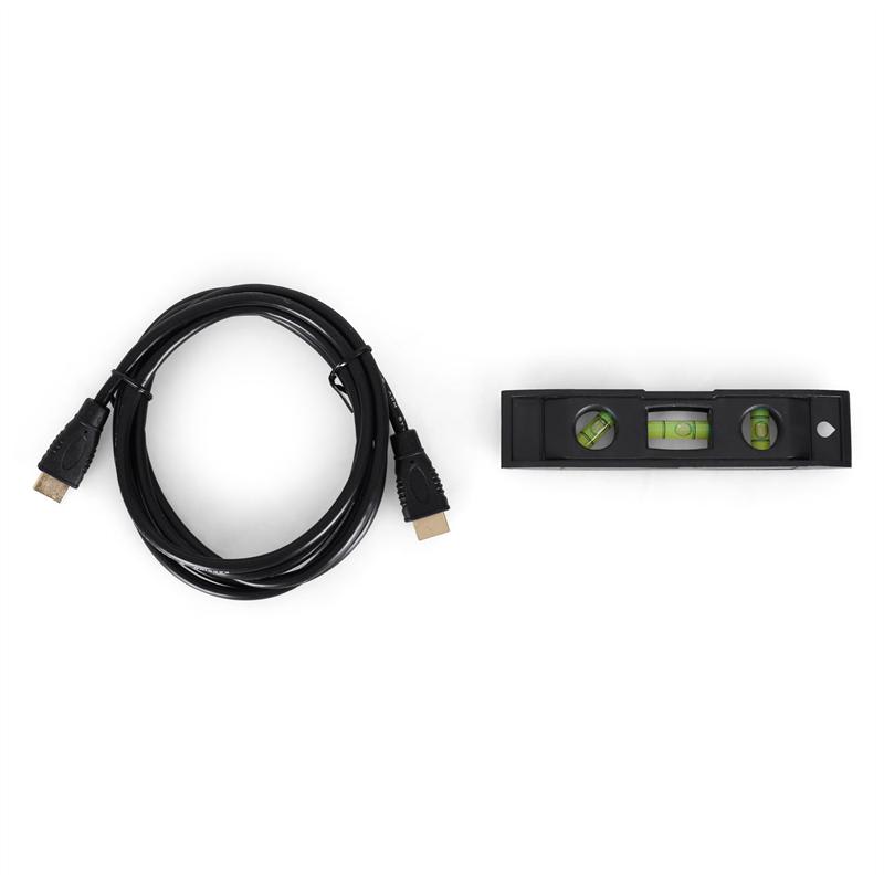 TV držiak na stenu Auna LDA03-446, 2 ramená, HDMI kábel – Obrázok 3