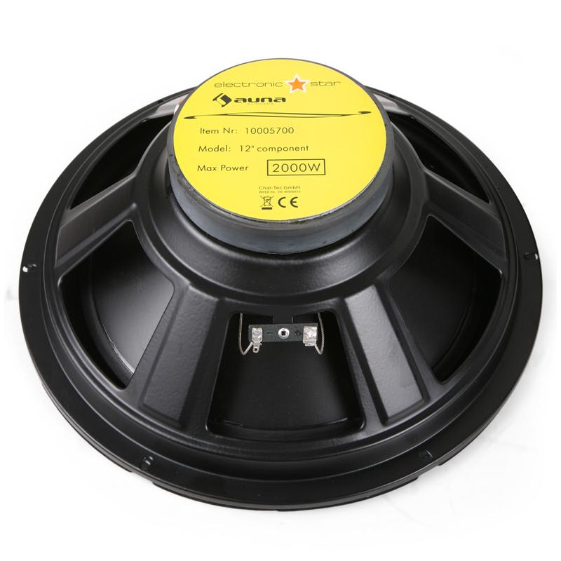 Auna CS-Comp-12, 8000 W, auto hifi reproduktory – Obrázok 4