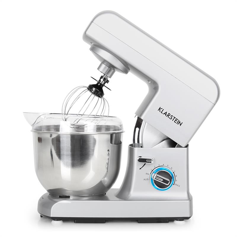 Klarstein Gracia Argentea, kuchynský robot, 1000 W, sivý – Obrázok 2