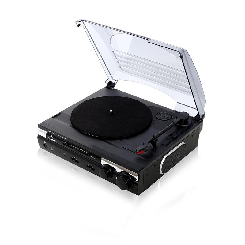 Auna 182TT, USB gramofón, MP3 nahrávanie, AUX, PC, MAC – Obrázok 4
