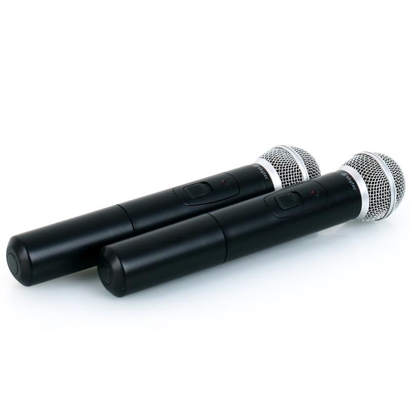 Bezdrôtový mikrofónový set Skytec STWM712, 2 kanály – Obrázok 2