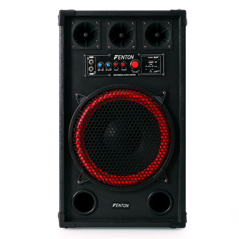 Fenton SPB-12, set reproduktorov, aktívny/pasívny, 12", 800 W – Obrázok 3