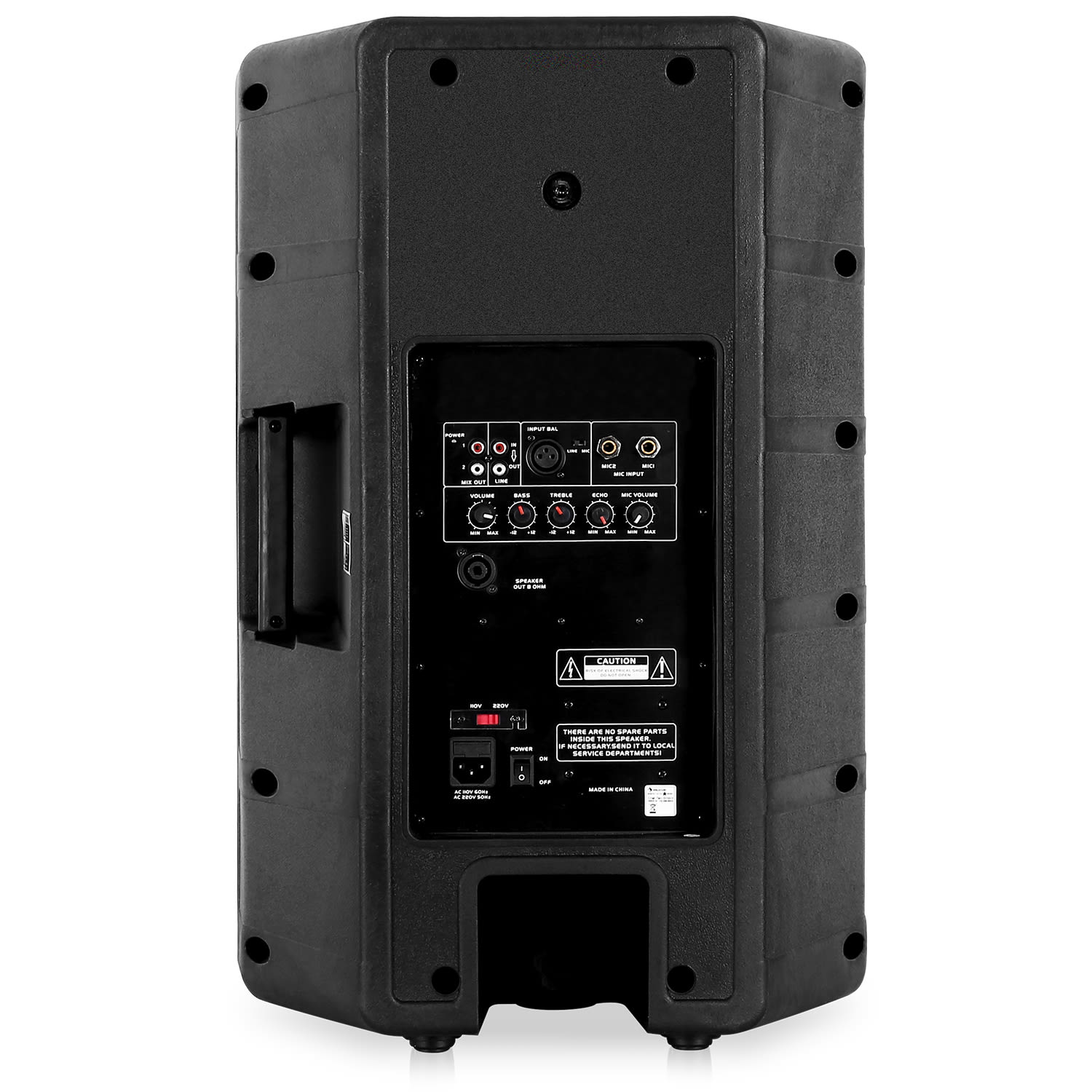 Auna Pro PW-EV-15A, 2-pásmový koncertný reproduktor, 1500 W, ABS – Obrázok 3