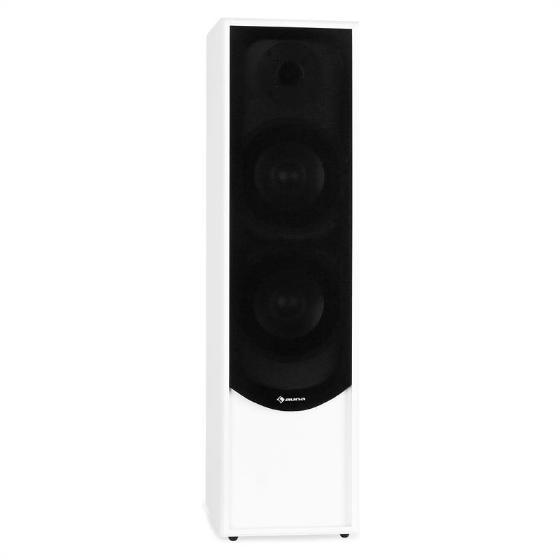 Auna Linie-300-WN, 80 W RMS, vežový reproduktor, biely