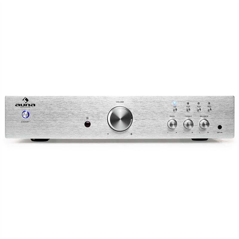 Auna AV2- CD508, Hi-fi zosilňovač, ušľachtilá oceľ
