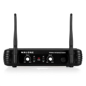 Malone UHF-250 Duo1, Bezdrôtový mikrofónový set, 2 kanály