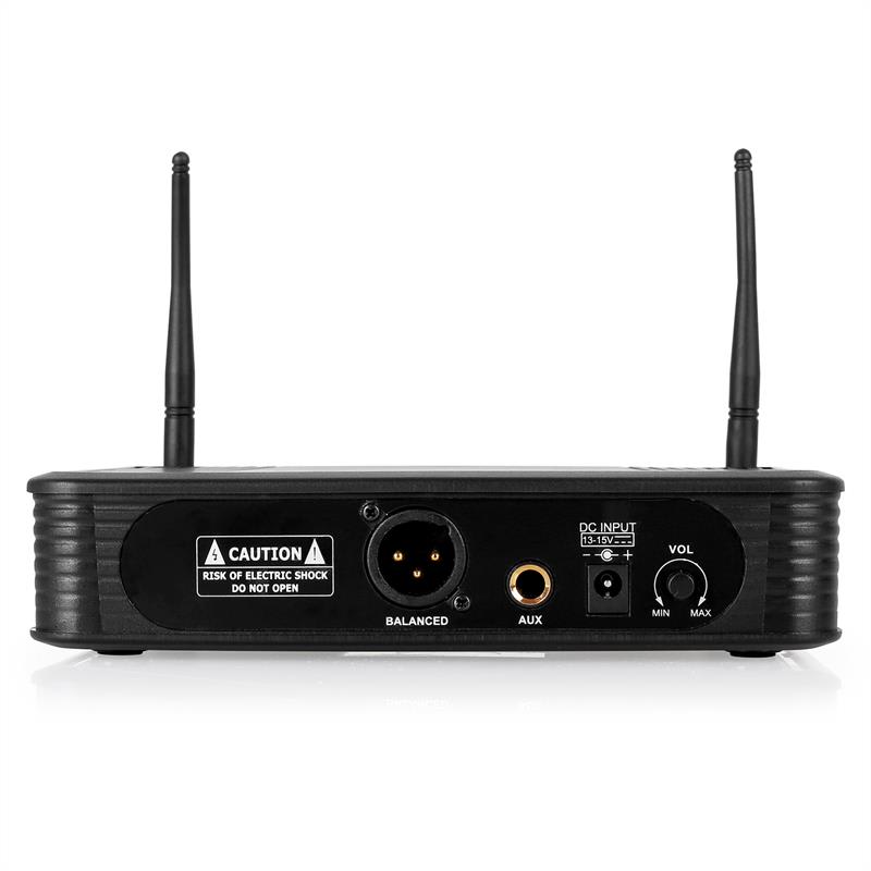 Malone Bezdrôtový mikrofónový set UHF-350 Solo, 1 kanál – Obrázok 2
