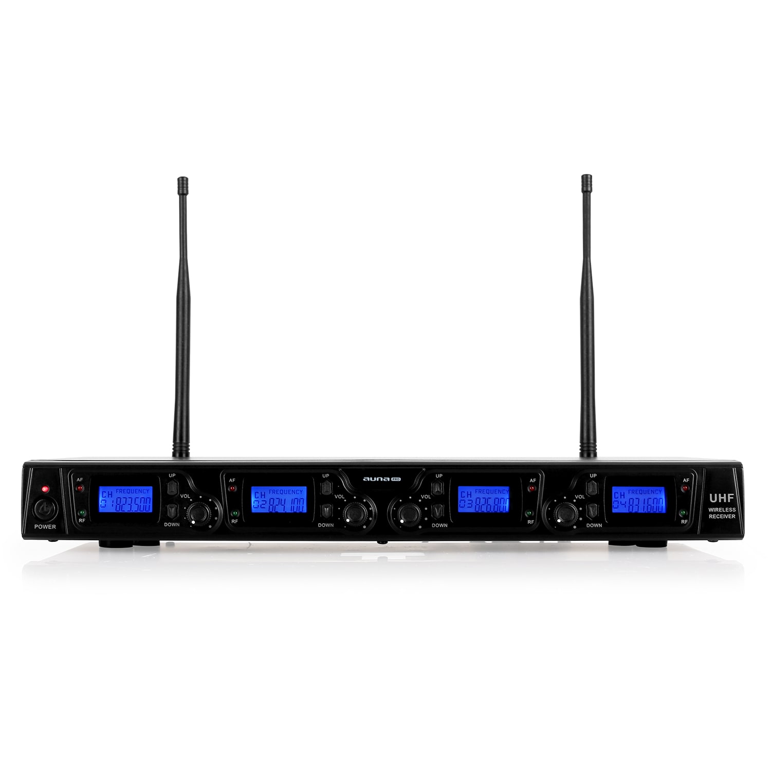 Bezdrôtový mikrofónový set auna Pro UHF-550 Quartett2