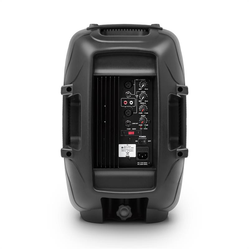 Malone PA akt. repr, 25 cm (10"), 400 W max., 4 Ohm, 92 dB – Obrázok 3