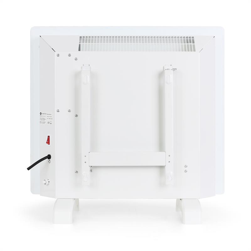 Klarstein HT006GL, konvektor, 1000 W, sklenený dizajn, biely – Obrázok 4