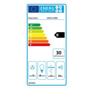 Klarstein TR90WS, digestor, 90 cm, nástenný, 340 m³/h, nehrdzavejúca oceľ