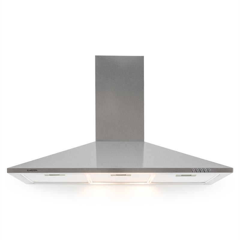 Klarstein TR90WS, digestor, 90 cm, nástenný, 340 m³/h, nehrdzavejúca oceľ – Obrázok 2