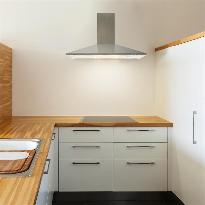 Klarstein TR90WS, digestor, 90 cm, nástenný, 340 m³/h, nehrdzavejúca oceľ – Obrázok 3