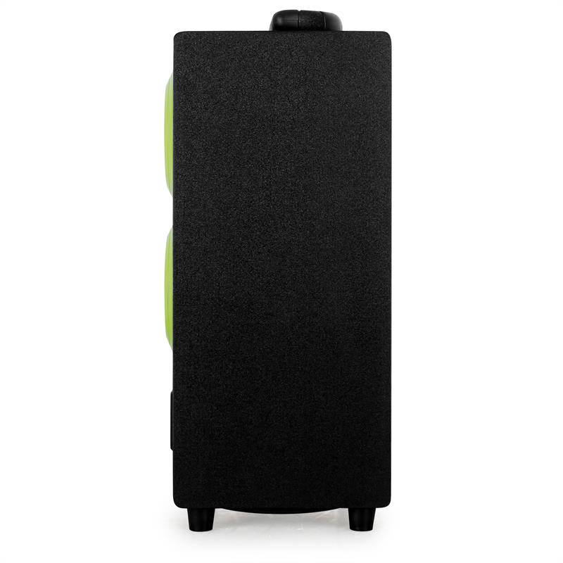 Auna Beachboy, 2.1 reproduktor, zelený, USB, SD, AUX, F – Obrázok 2