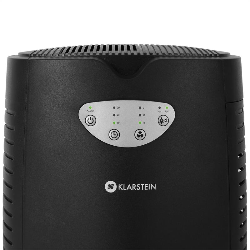 Klarstein Vita Pure, 35 W, čistička vzduchu, čierna – Obrázok 5
