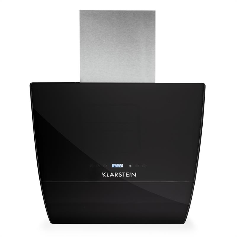 Klarstein RGL60BL, komínový digestor, voľný priestor pre hlavu, 60cm, 600m³/h – Obrázok 2