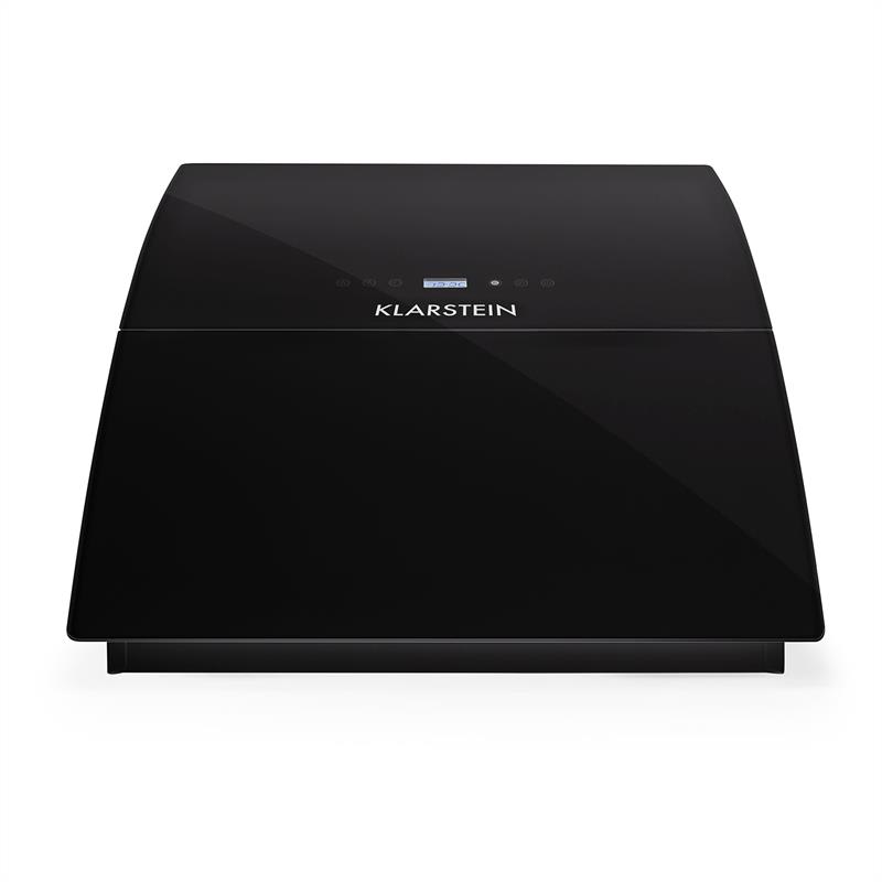Klarstein RGL60BL, komínový digestor, voľný priestor pre hlavu, 60cm, 600m³/h – Obrázok 3