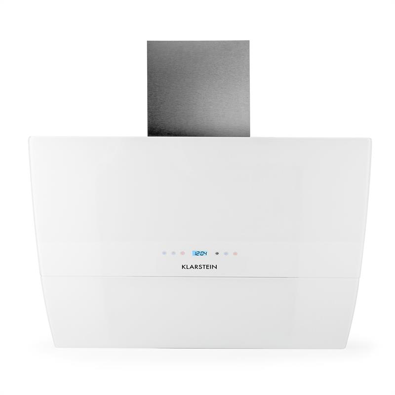 Klarstein RGL90WH komínový digestor, voľný priestor pre hlavu, 90 cm,600 m³/h – Obrázok 2