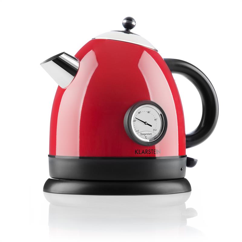 Klarstein TK7-Aquavita-Red, 2200 W , rýchovarná kanvica, červená – Obrázok 5