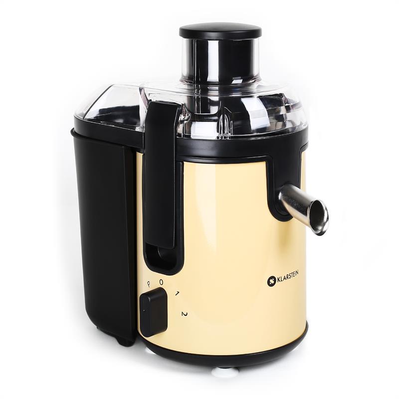 Klarstein OJ2-FRUIT-TORNADO-CR, 400 W, krémový, oceľ – Obrázok 2