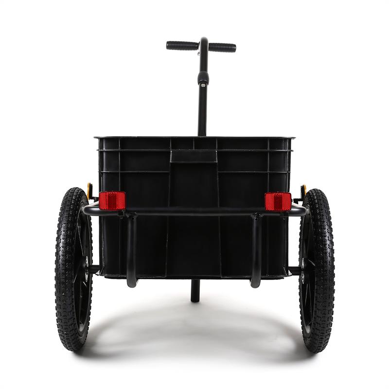 DURAMAXX Big Black Mike, príves na bicykel, čierny – Obrázok 2