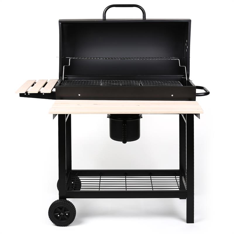 OneConcept Beef Butler, gril na drevené uhlie, udiareň – Obrázok 3