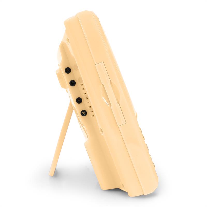 Auna MC 120, stereosystém s MP3, USB, CD, FM, nástenná montáž, krémová farba – Obrázok 2