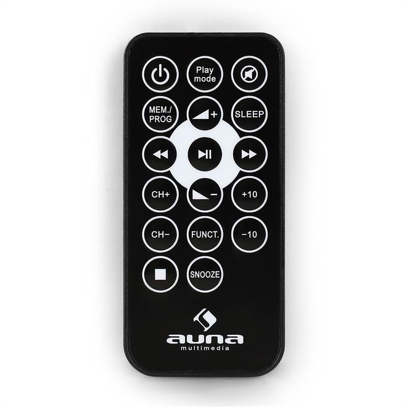 Auna MC 120, stereosystém s MP3, USB, CD, FM, nástenná montáž, krémová farba – Obrázok 4