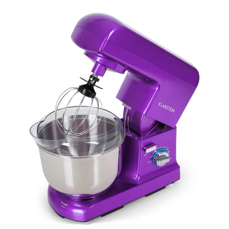 Klarstein GRACIA VIOLA, kuchynský robot, 1000 W, fialový – Obrázok 2