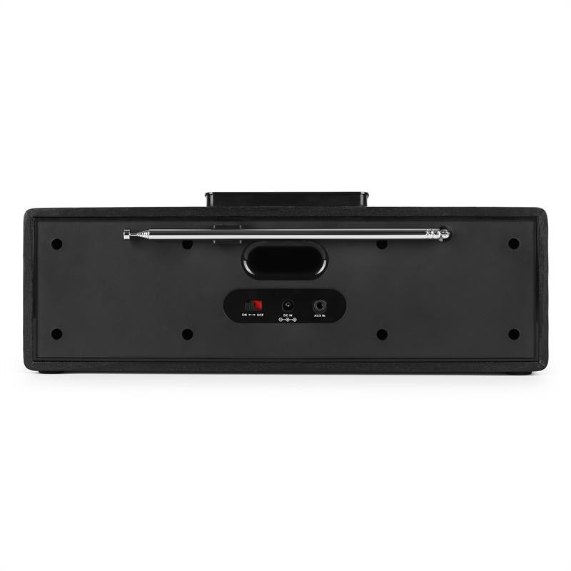 Auna Princeton Bluetooth reproduktor FM AUX čierny – Obrázok 2