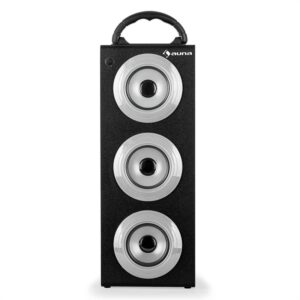Auna Beachboy XXL, bluetooth reproduktor, strieborný, USB, SD, AUX, FM