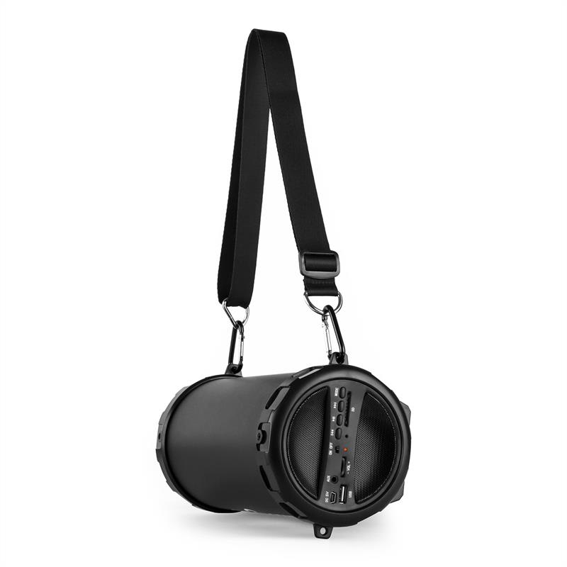 Auna oneConcept Dr. Beat, 2.1 bluetooth reproduktor, USB, SD, AUX, UKW, akumulátor, čierny