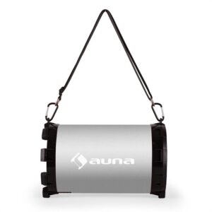 Auna Dr. Silver Boom 2.1- bluetooth reproduktor, USB, SD, AUX, akumulátor