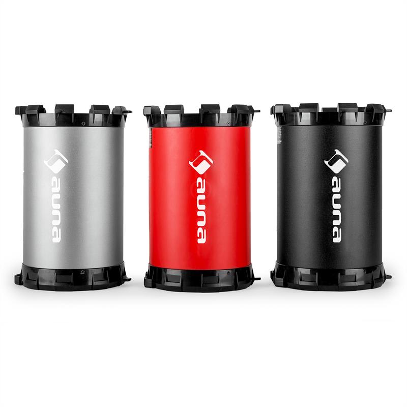 Auna Dr. Silver Boom 2.1- bluetooth reproduktor, USB, SD, AUX, akumulátor – Obrázok 4