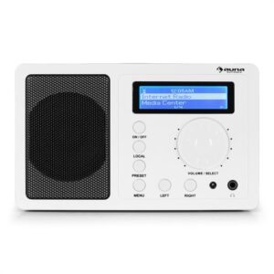 Auna IR-130, internetové rádio, W-LAN, krémové, streaming