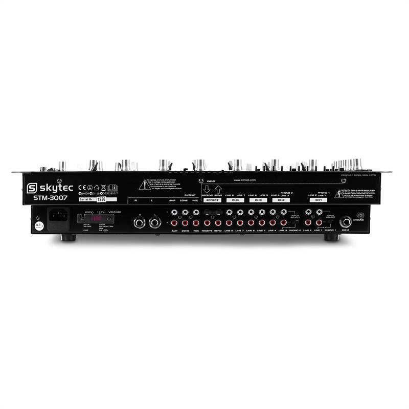 Skytec STM-3007, 6-kanálový DJ mixážny pult, bluetooth, USB, SD, MP3