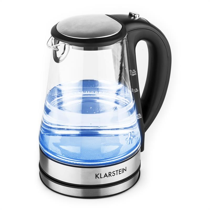 Klarstein Darjeeling rýchlovarná kanvica, 2200 W, 1,7 l, varič čaju, nastaviteľná teplota