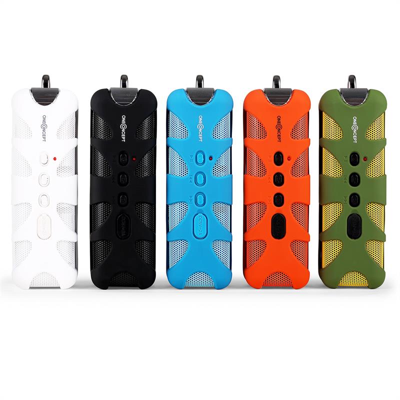 OneConcept Orange Know, bluetooth reproduktor, AUX, akum. – Obrázok 3