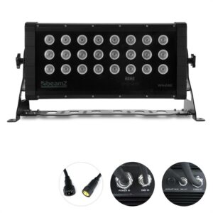 Beamz WH248, svetelný dizajn, 24 x 8 W, 4 v 1 LED diódy, DMX