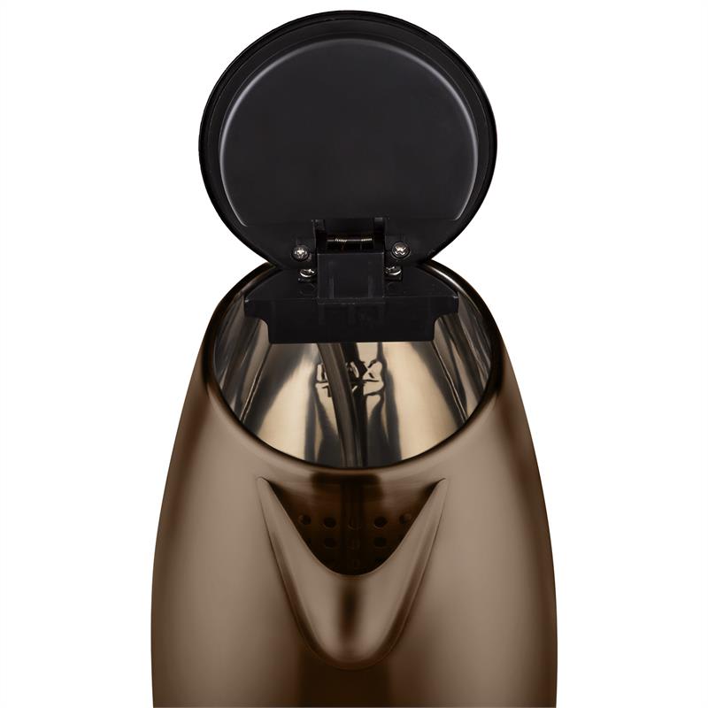 Klarstein Karstein Ariela, 2200 W, 1,7 l, rýchlovarná kanvica, čokoládovohnedá – Obrázok 5