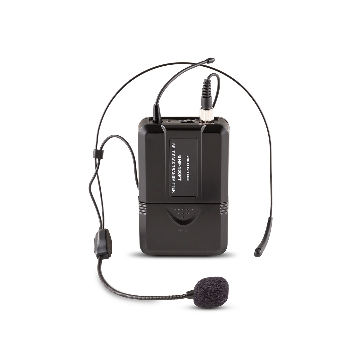 Auna Pro Duett Quartett Fix, V2, 4-kanálový UHF bezdrôtový mikrofónový set, dosah 50 m – Obrázok 3