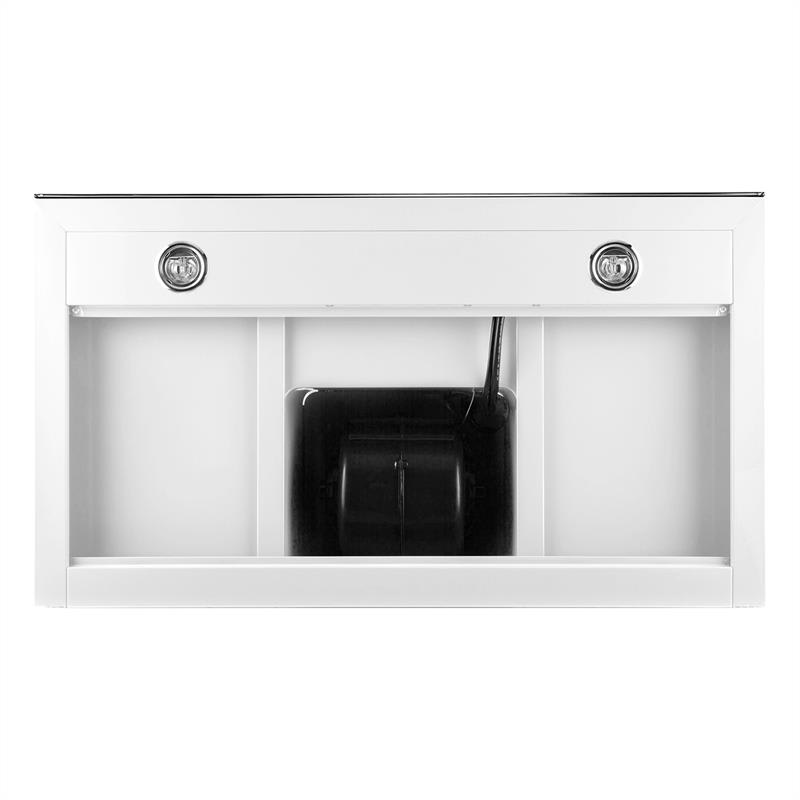 Klarstein Bon Vivant Noir, 90 cm, 630,5 m³/h, komínový digestor, časovač, sklo – Obrázok 4
